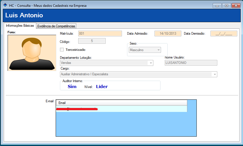 HCSGI - Fica do Colaborador